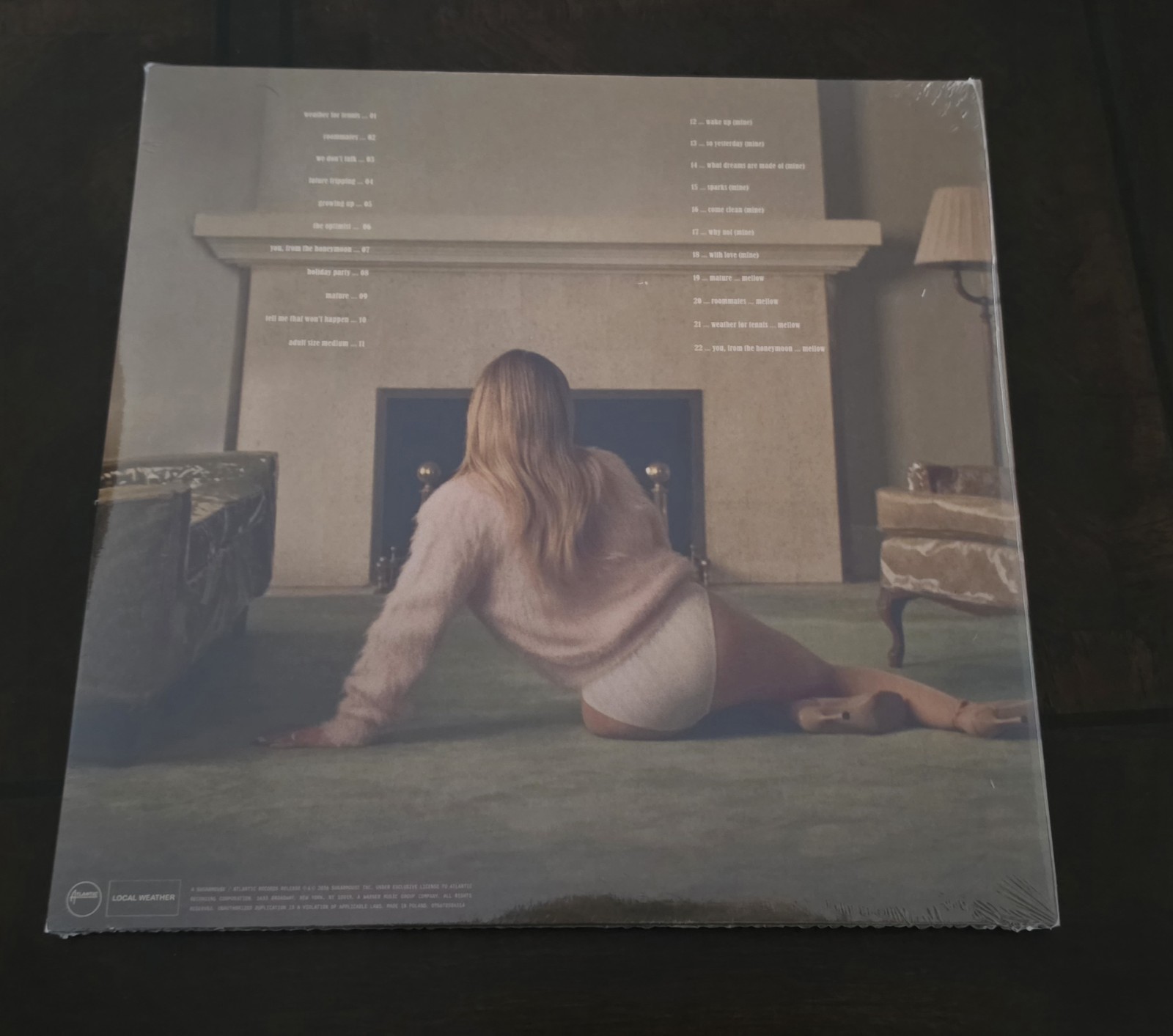 Hillary Hilary Duff Luck Or Something Pink Vinyl LP Singed Insert Tour EXCLUSIVE