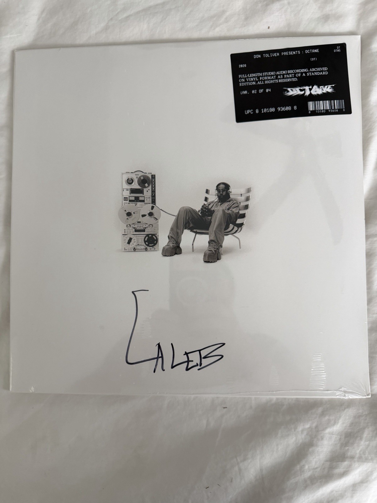 Don Toliver Octane Signed Autographed Cover 2LP Playback Edition Vinyl (IN HAND)
