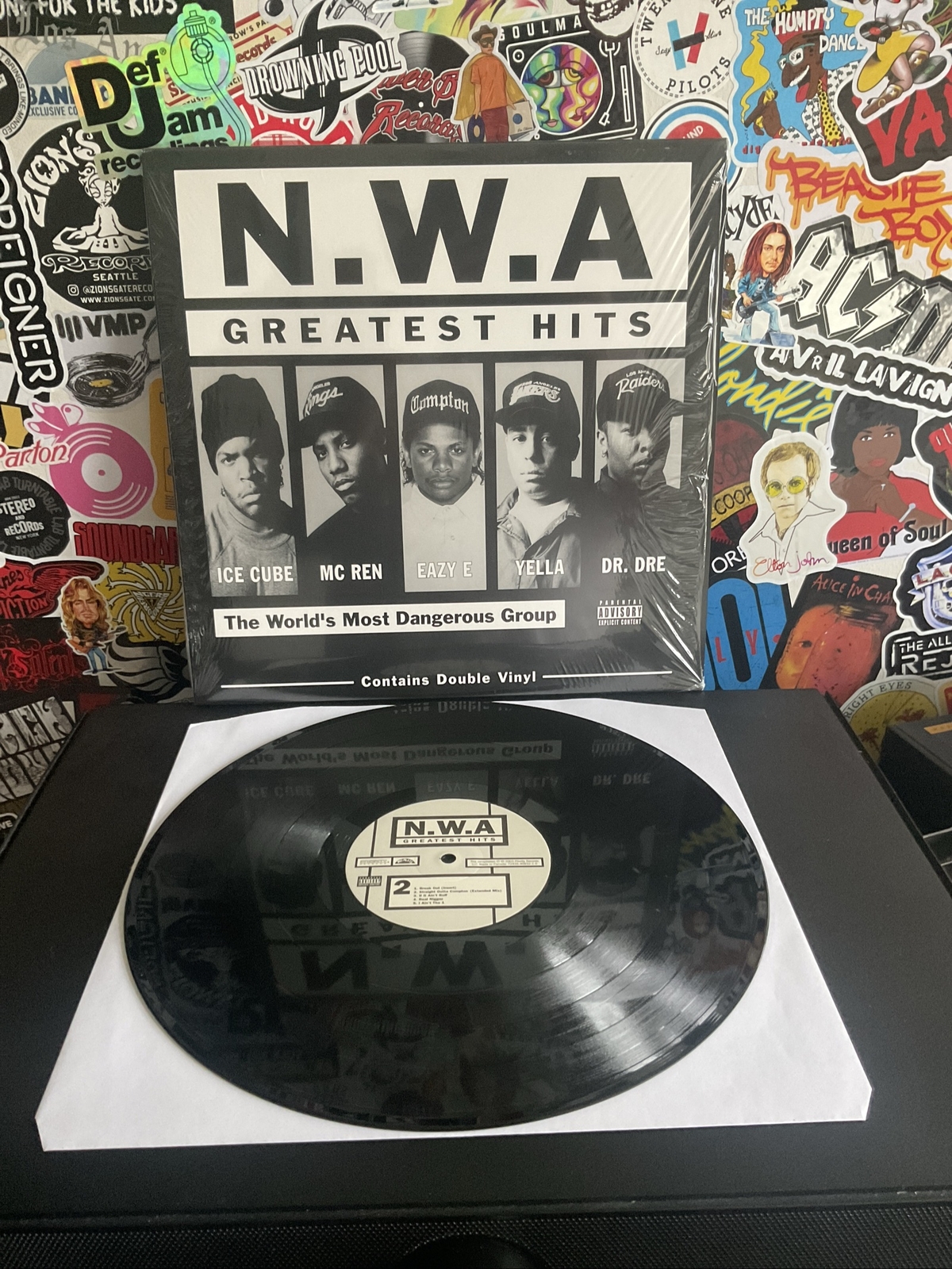 N.W.A. Greatest Hits VG++ 2LP VINYL in Shrink