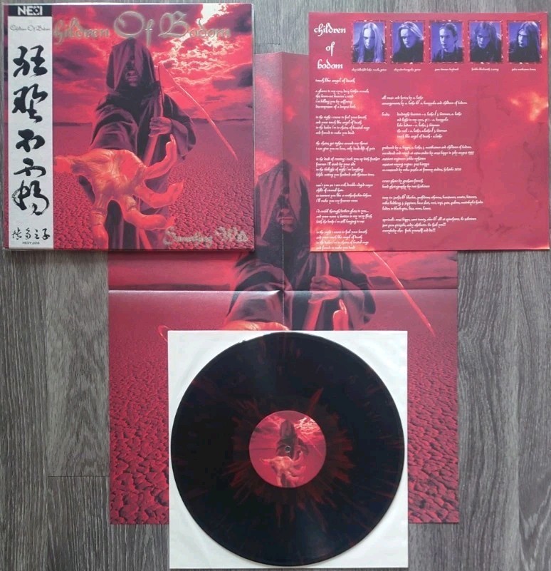 Children Of Bodom – Something Wild LP (China Edition Black w/ Red Splatter Nesi)