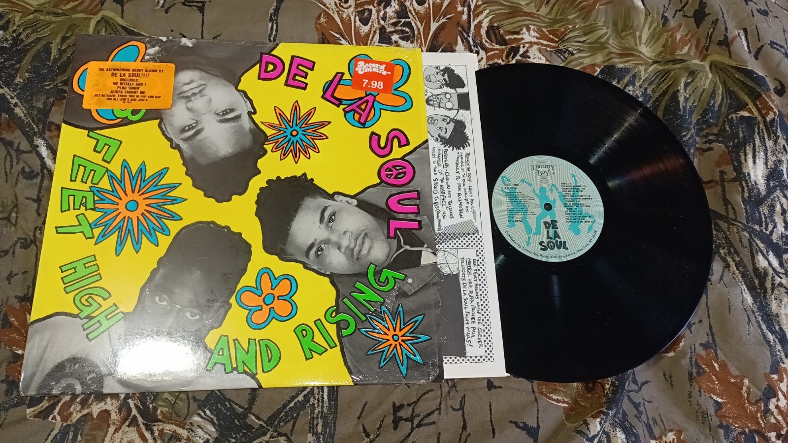 De La Soul 3 Feet High and Rising Original 1989 Hip Hop us pressing