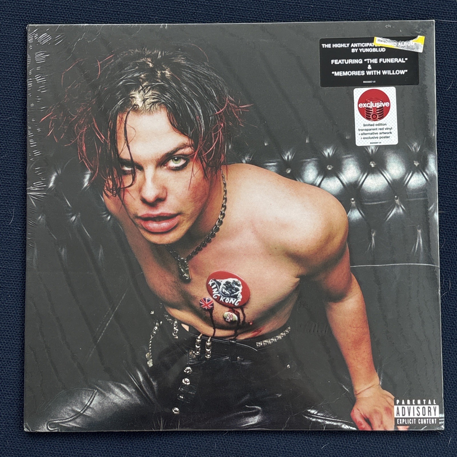 YUNGBLUD – Self Titled (2022) Exclusive Red Colored Vinyl Record LP New