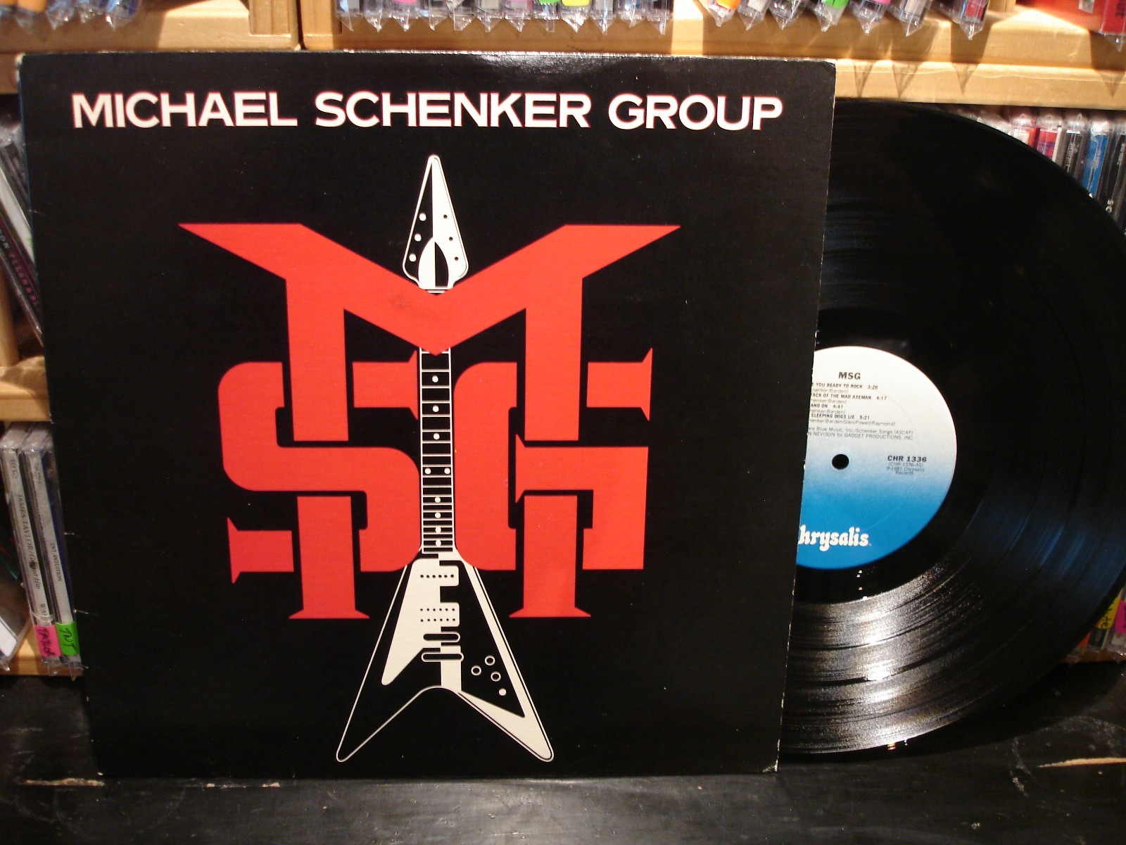 The Michael Schenker Group – MSG Chrysalis – CHR 1336