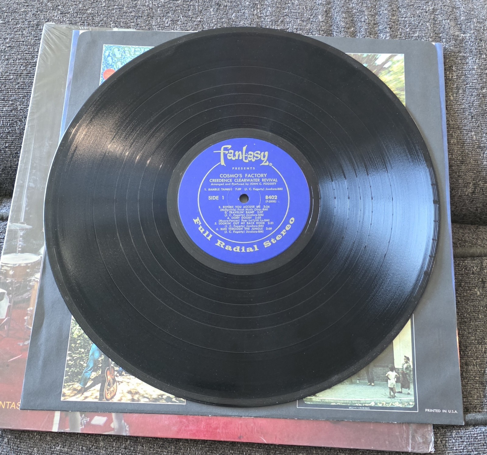 Creedence Clearwater Revival Cosmo’s Factory Vinyl LP 1970 Fantasy Record 8402