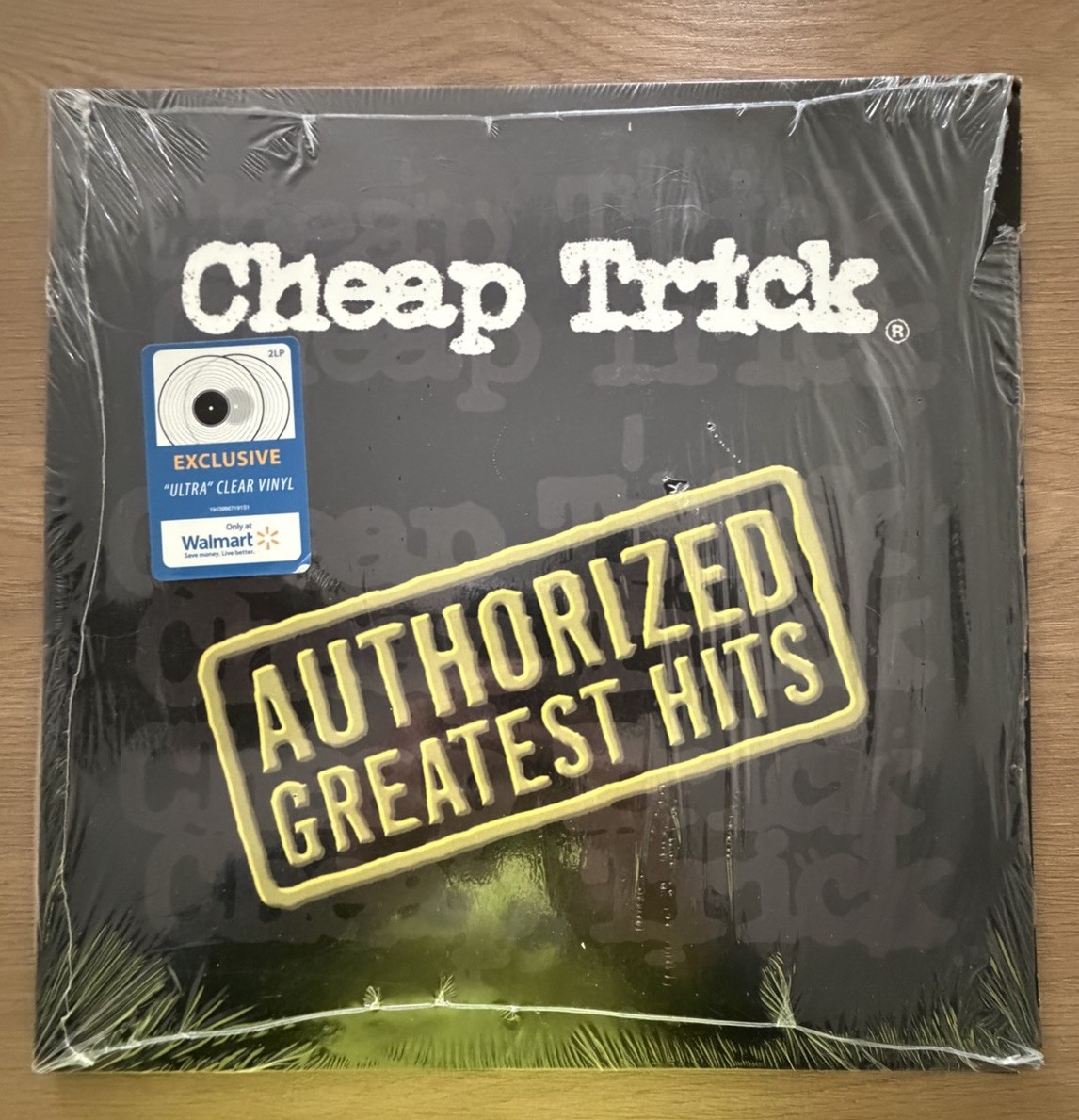 Cheap Trick: Authorized Greatest Hits-2 LP-Exclusive-Ultra Clear Vinyl- NM