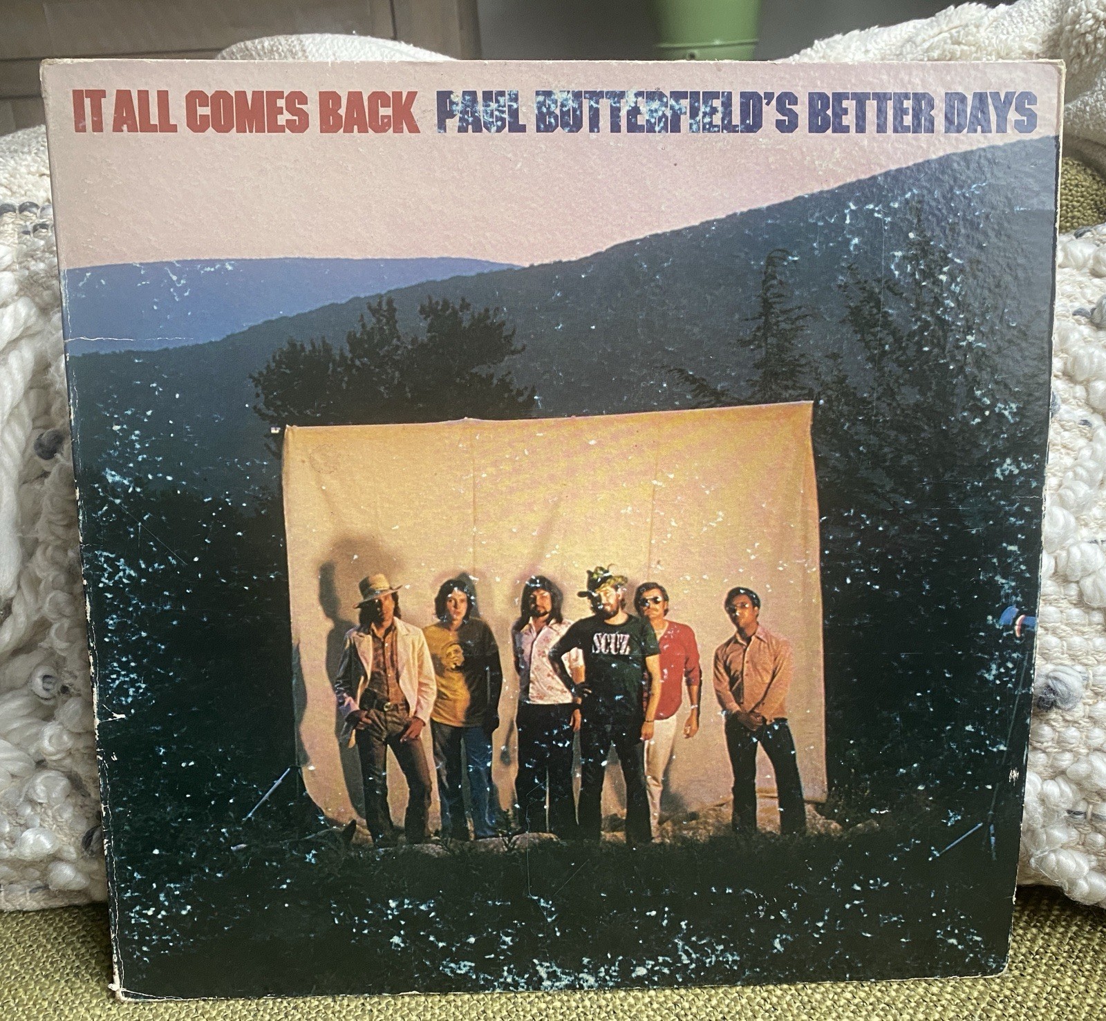 Paul Butterfield Better Days It All Comes Back Bearsville Records VG+ Condition