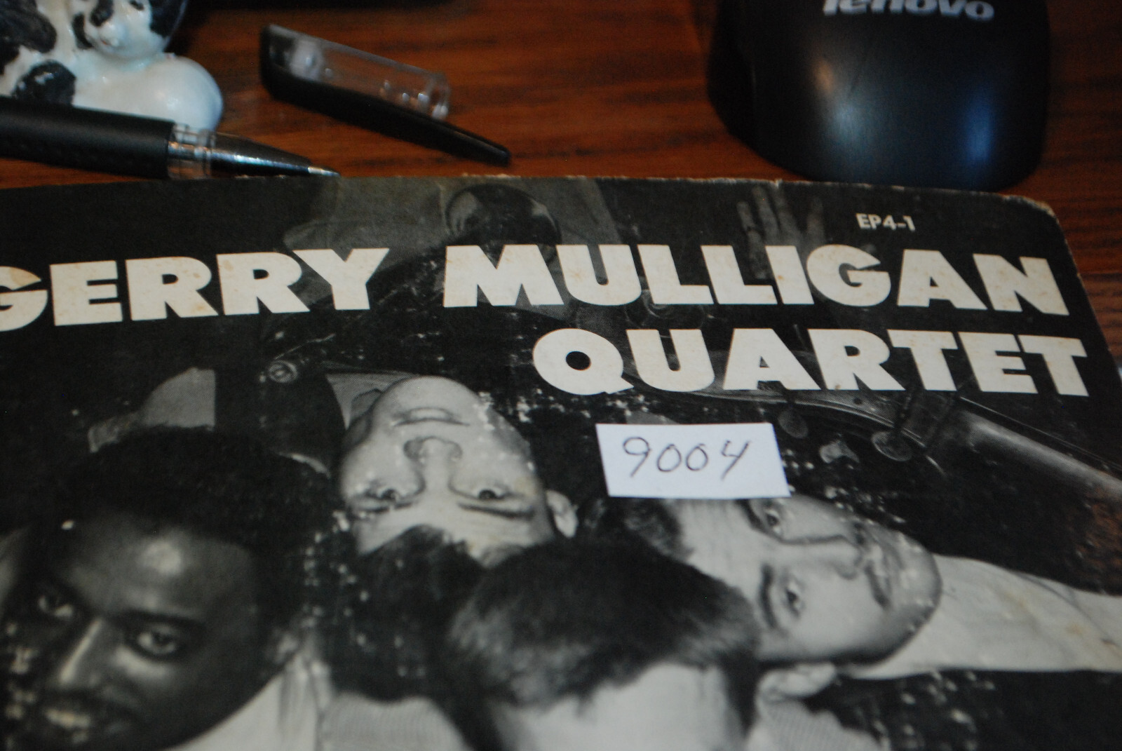 GERRY MULLIGAN QUARTET Pacific Jazz 7″ EP4-1