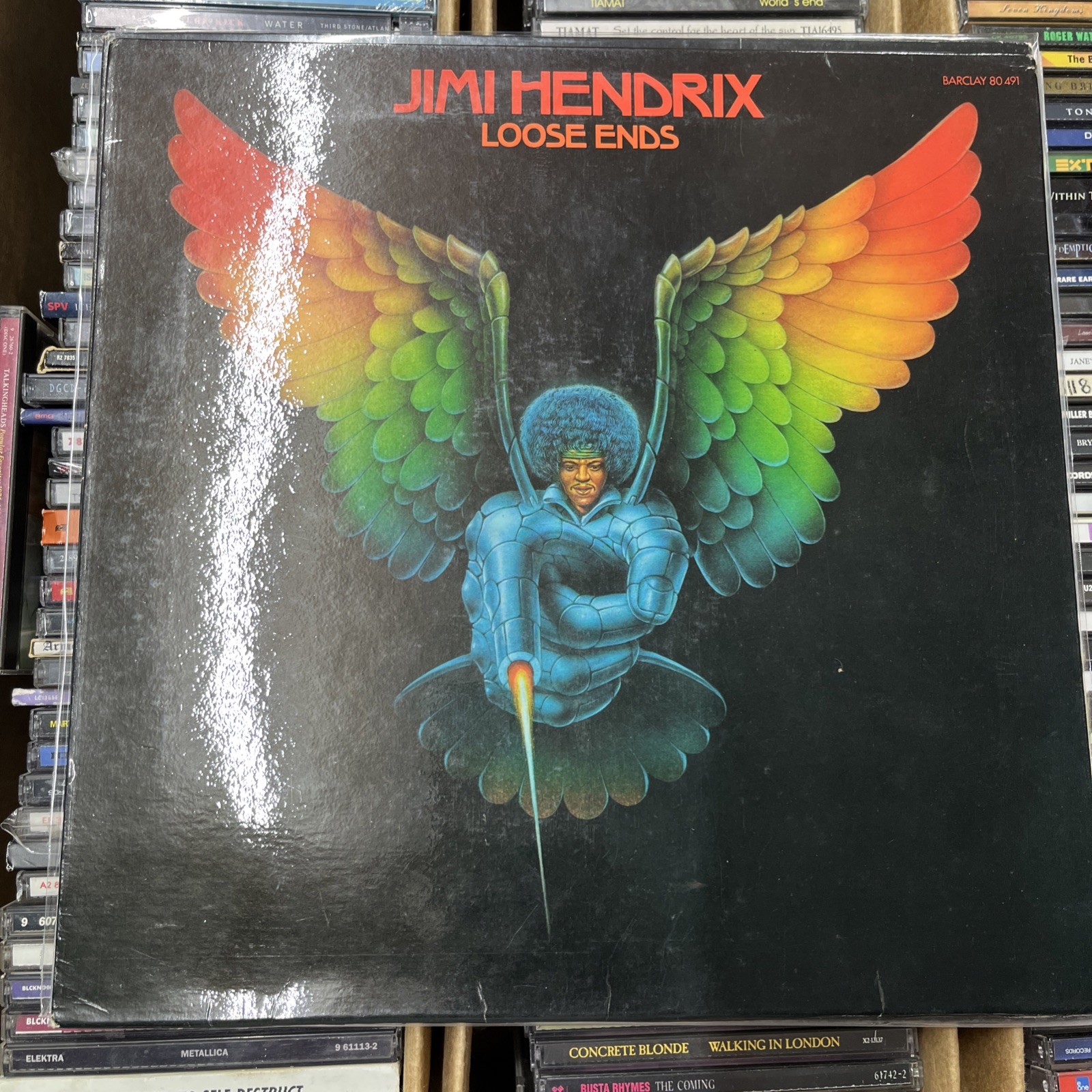 Jimi Hendrix – Loose Ends (1973) 12″ LP – Barclay France Import – VG – 80 491