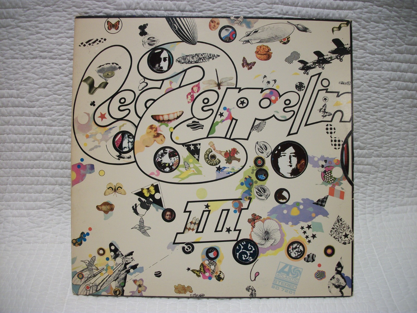 LED ZEPPELIN III VINYL LP RECORD ALBUM 1970 SD 7201