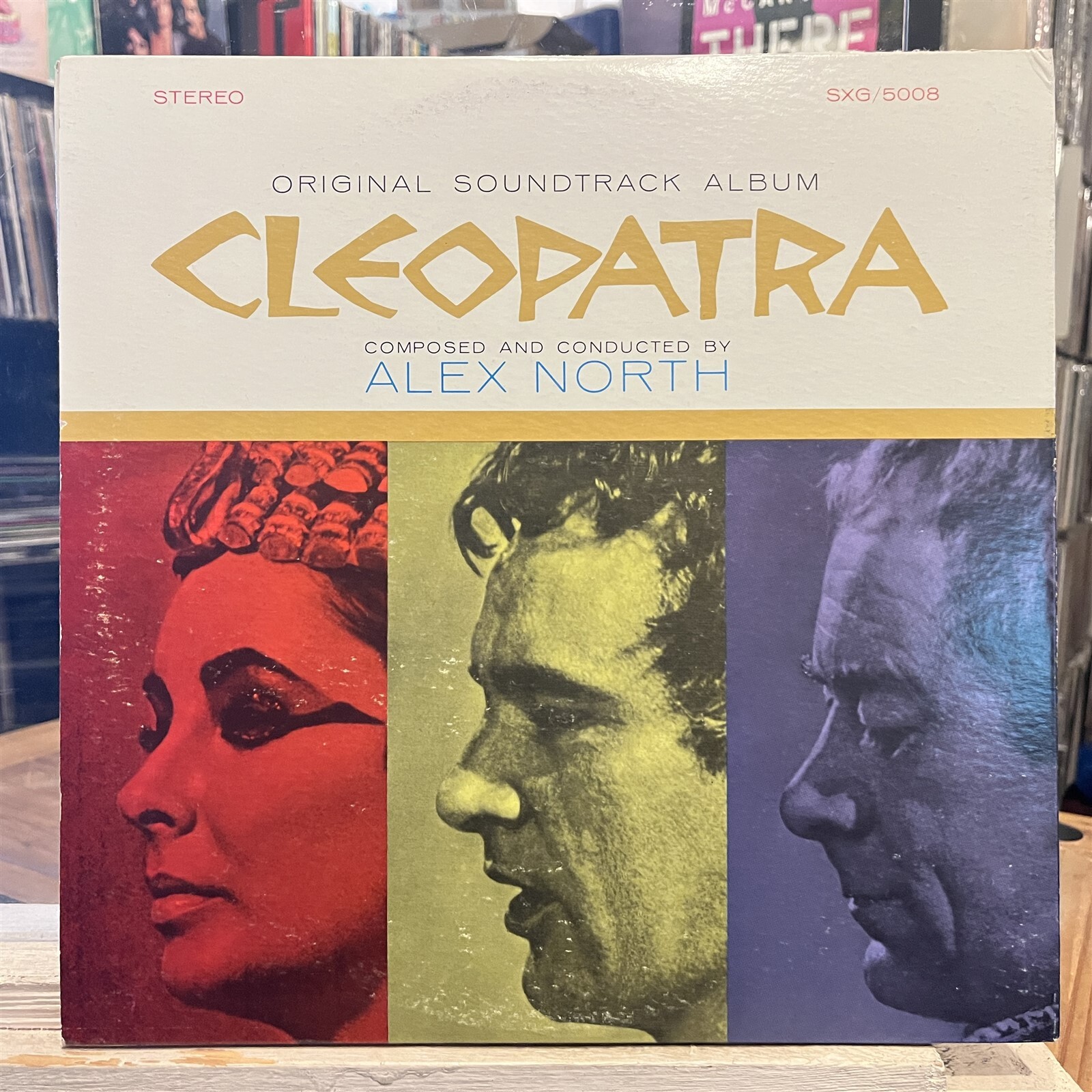 [OST]~EXC LP~CLEOPATRA~Original Soundtrack~Alex North~[1963~20th CENTURY]~