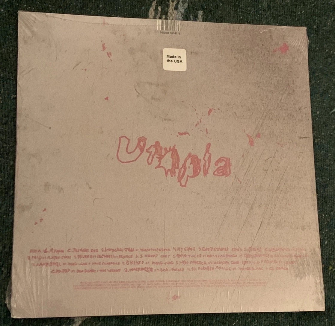 Travis Scott – Utopia 2 LP Limited White Vinyl Sealed New