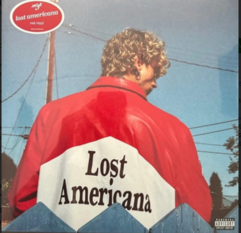 Lost Americana MGK Machine Gun Kelly LP Red Vinyl New Sealed