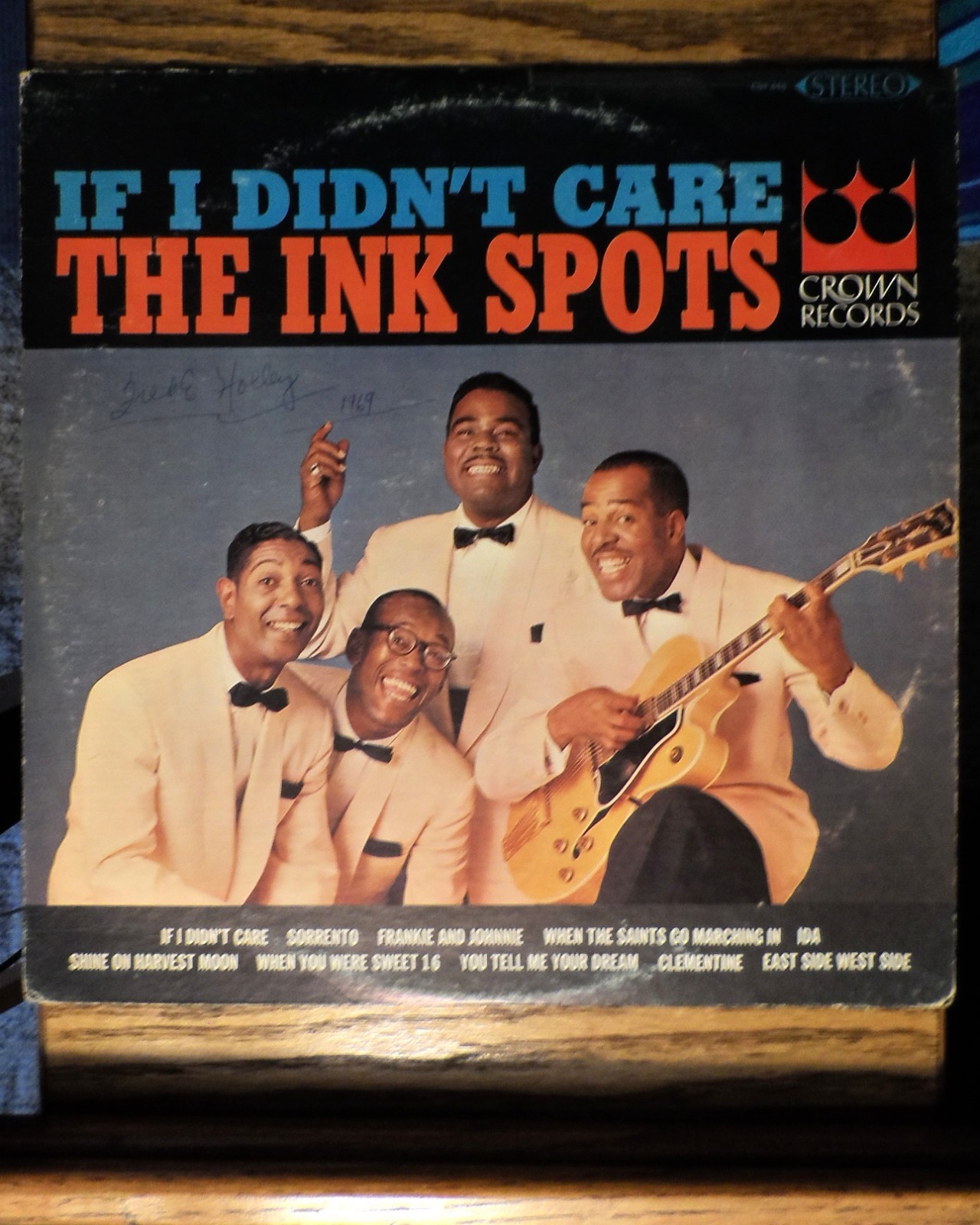 If I Didn’t Care by the Ink Spots – 33 1/3 Vinyl LP – Nice Condition!