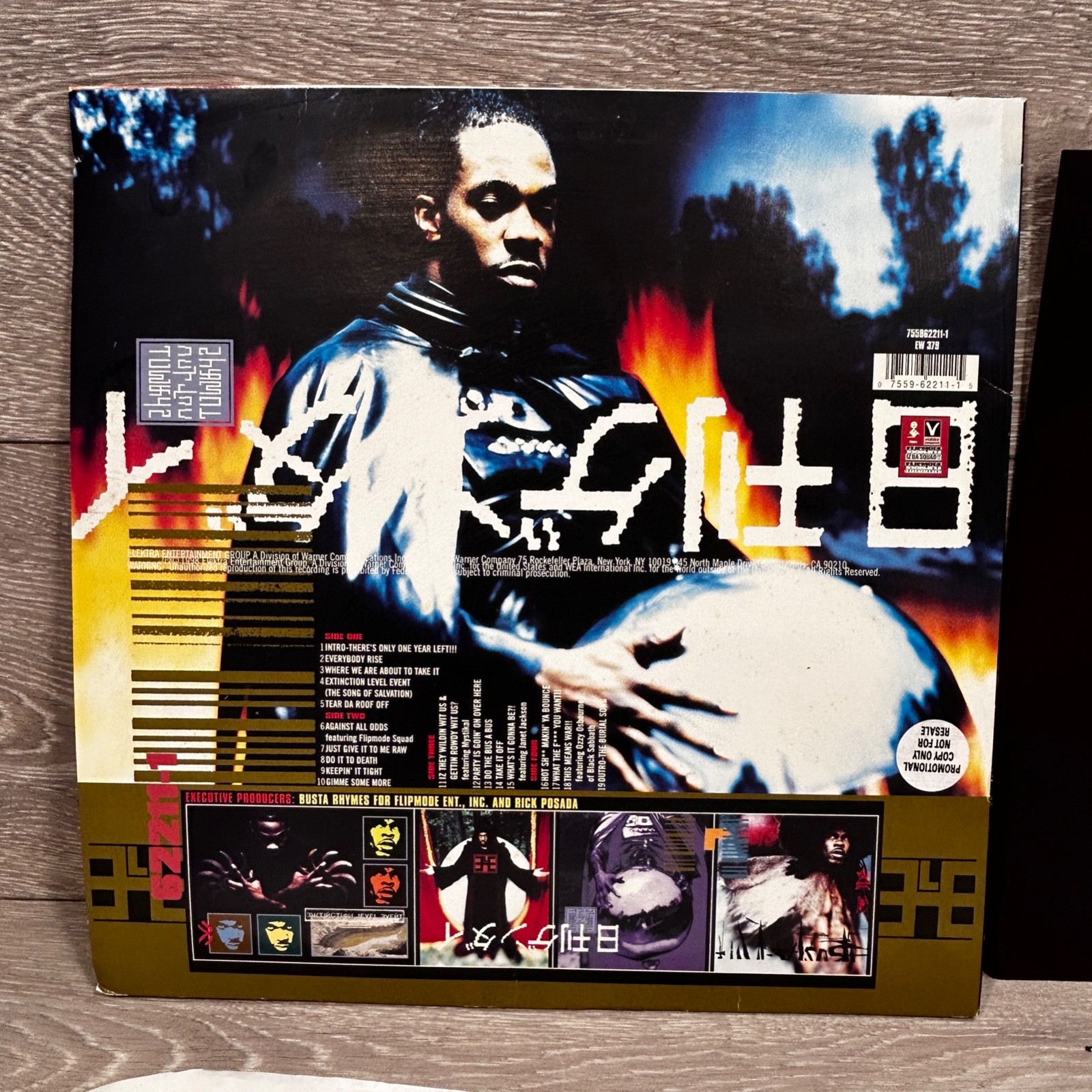 Busta Rhymes – Extinction Level Event – The Final World Front – 12″ 1998 OG VG+
