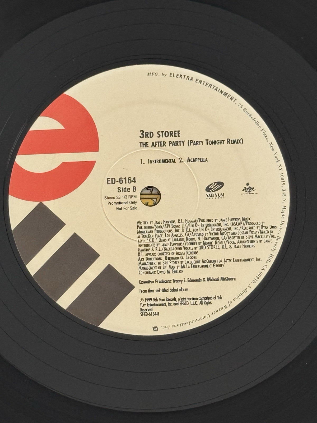 3RD STOREE – THE AFTER PARTY (PARTY TONIGHT REMIX) – ED-6164 VINYL EP VG+