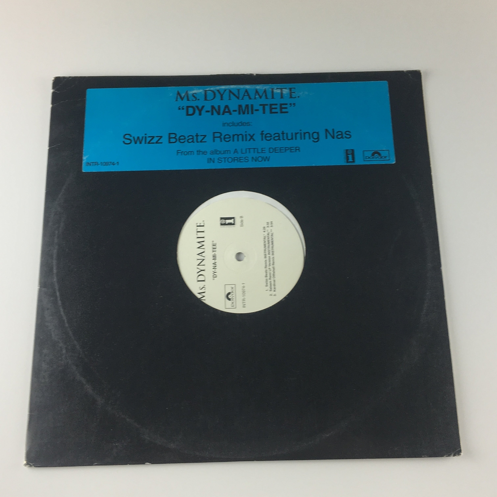 Ms. Dynamite Dy-Na-Mi-Tee 12″ Used Vinyl Single VG+VG+
