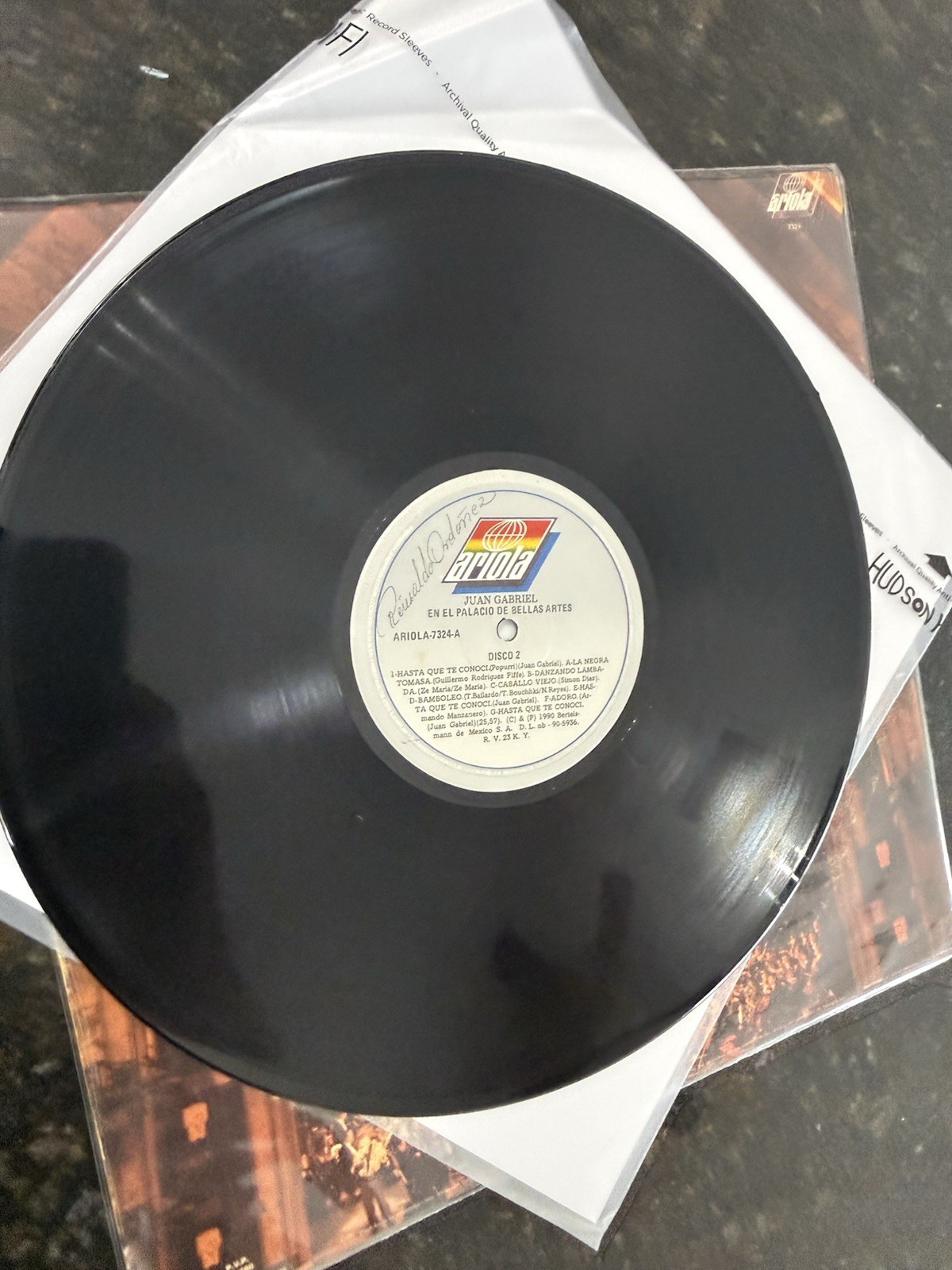 JUAN GABRIEL “ EN EL PALACIO DE BELLAS ARTES “ / VG+VINYLS/2 LP SET/LEA !!