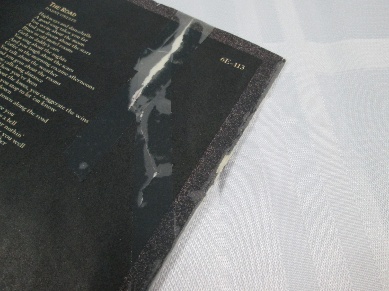 Jackson Browne – Running on Empty LP Album 1977 Asylum Pop Rock w/Booklet
