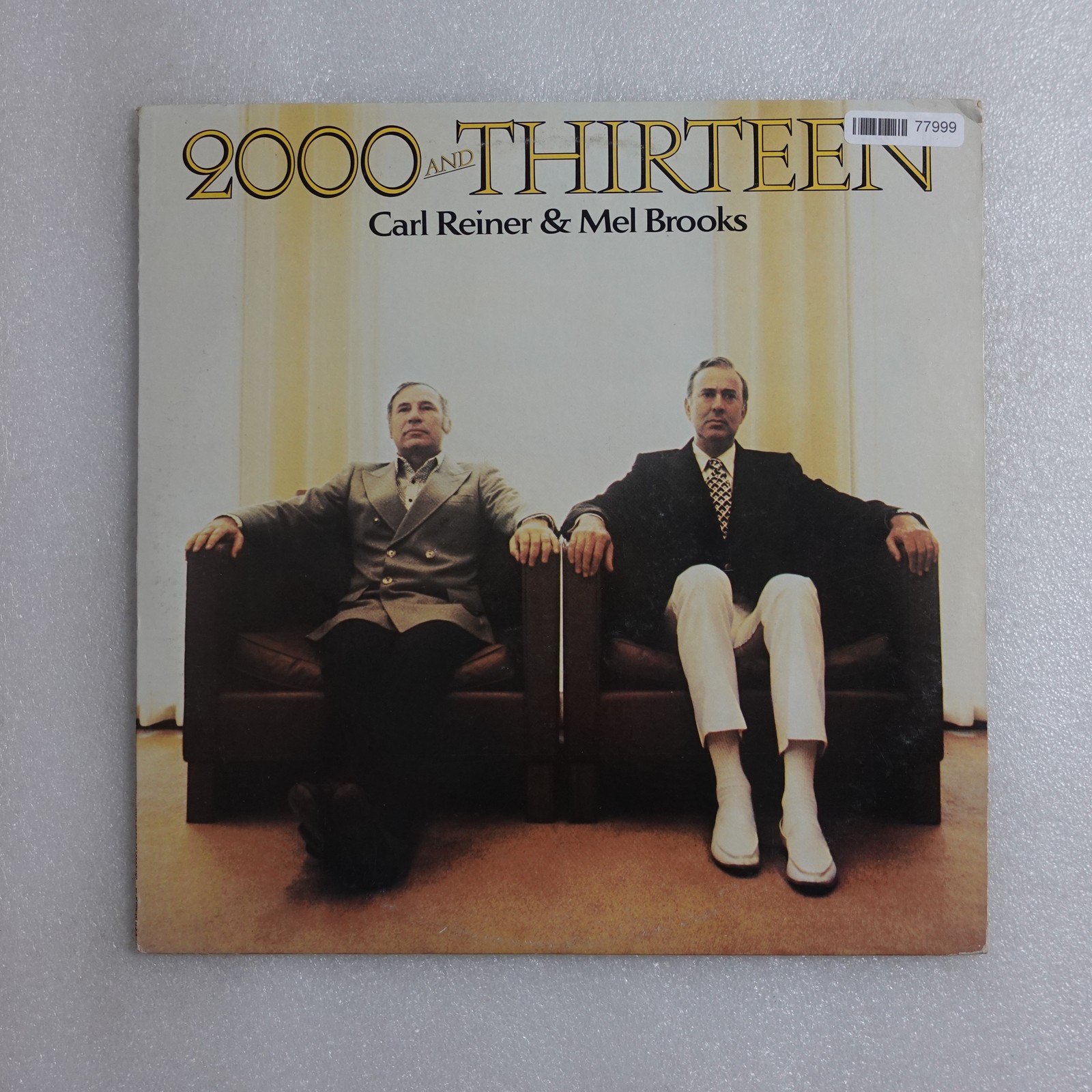 Carl Reiner and Mel Brooks 2000 And Thirteen LP Vinyl Album Record Non-Music