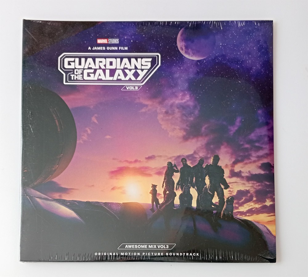 Guardians Of The Galaxy Vol. 3 Soundtrack VINYL 2LP Purple Galaxy Glitter NEW