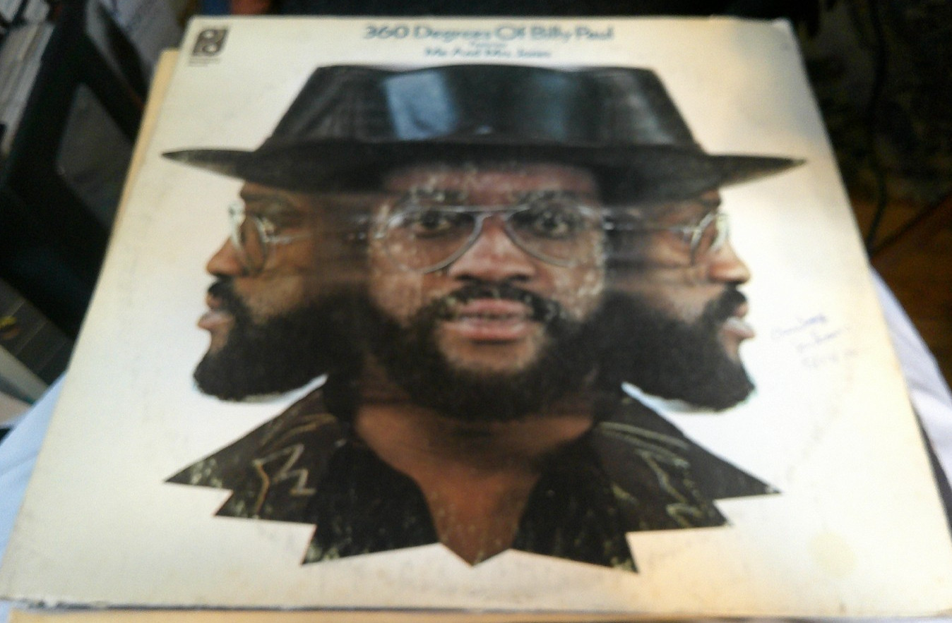 1972 360 Degrees Of BILLY PAUL US LP Philadelphia Intl KZ 31793 Soul VG+/VG-