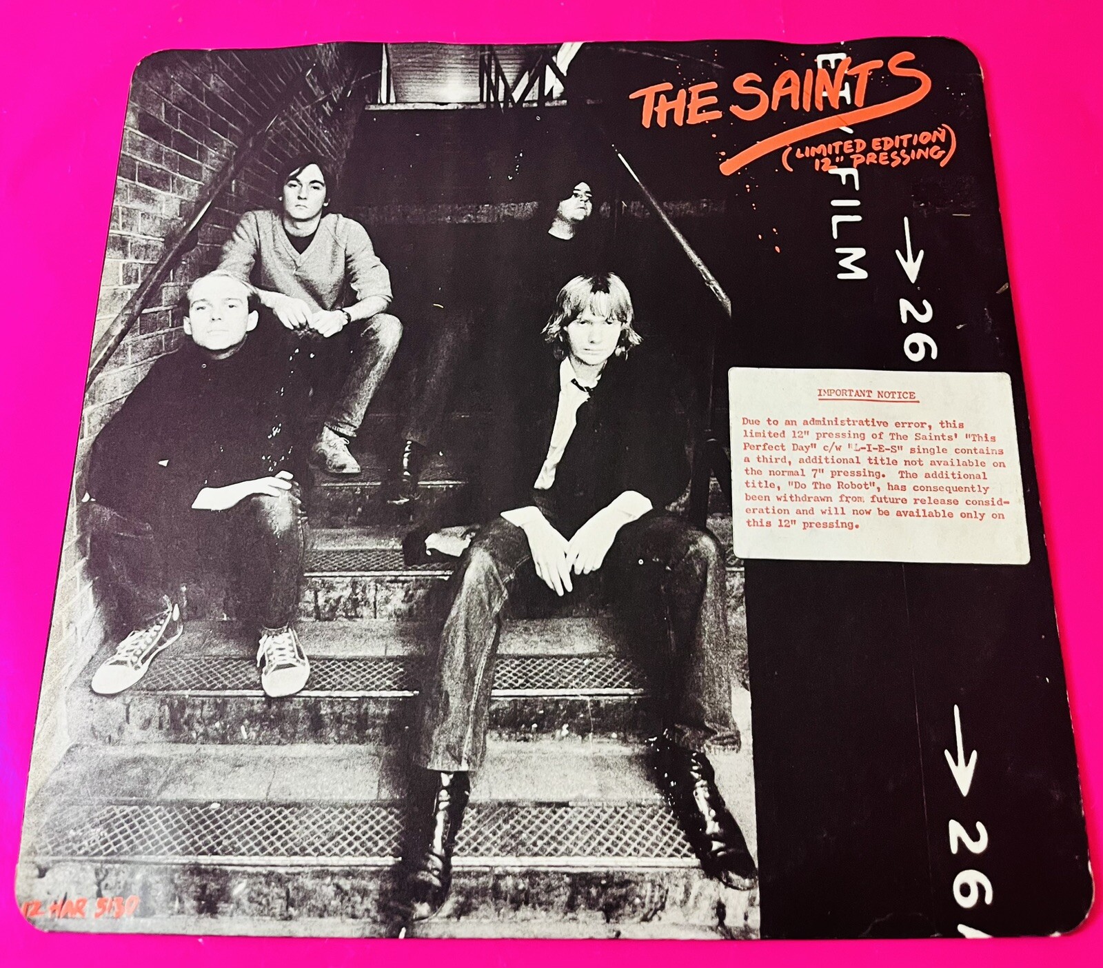 The Saints This Perfect Day Limited Edition Used Vinyl
