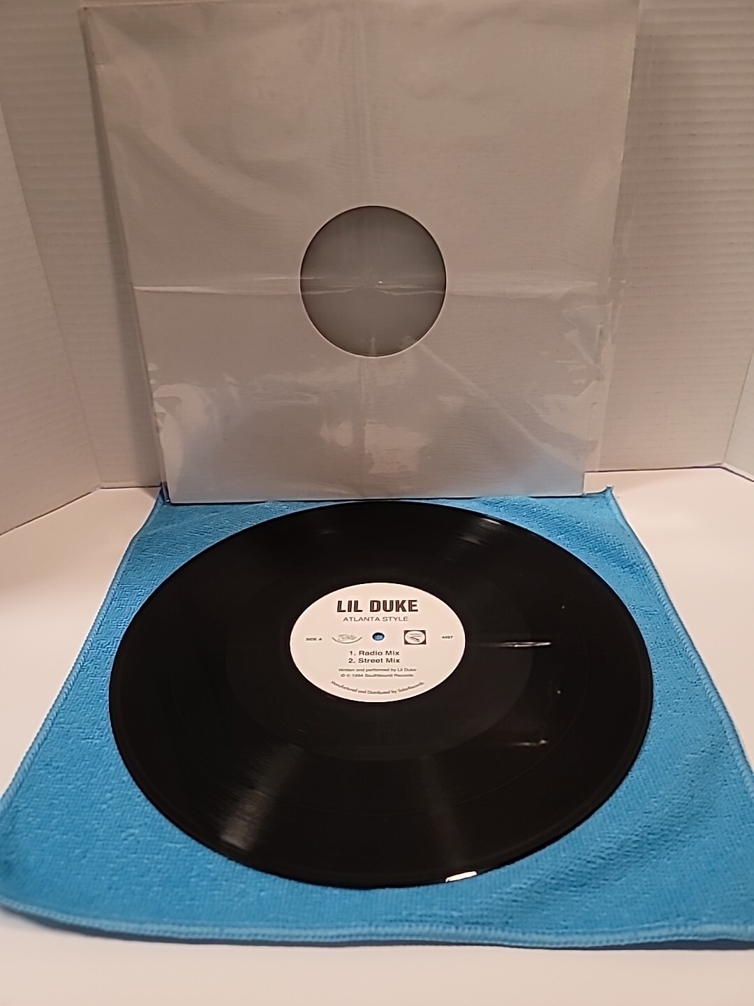 LIL DUKE “ATLANTA STYLE” 1994 12″ Dj Promo RARE Southern Hip Hop NM Album