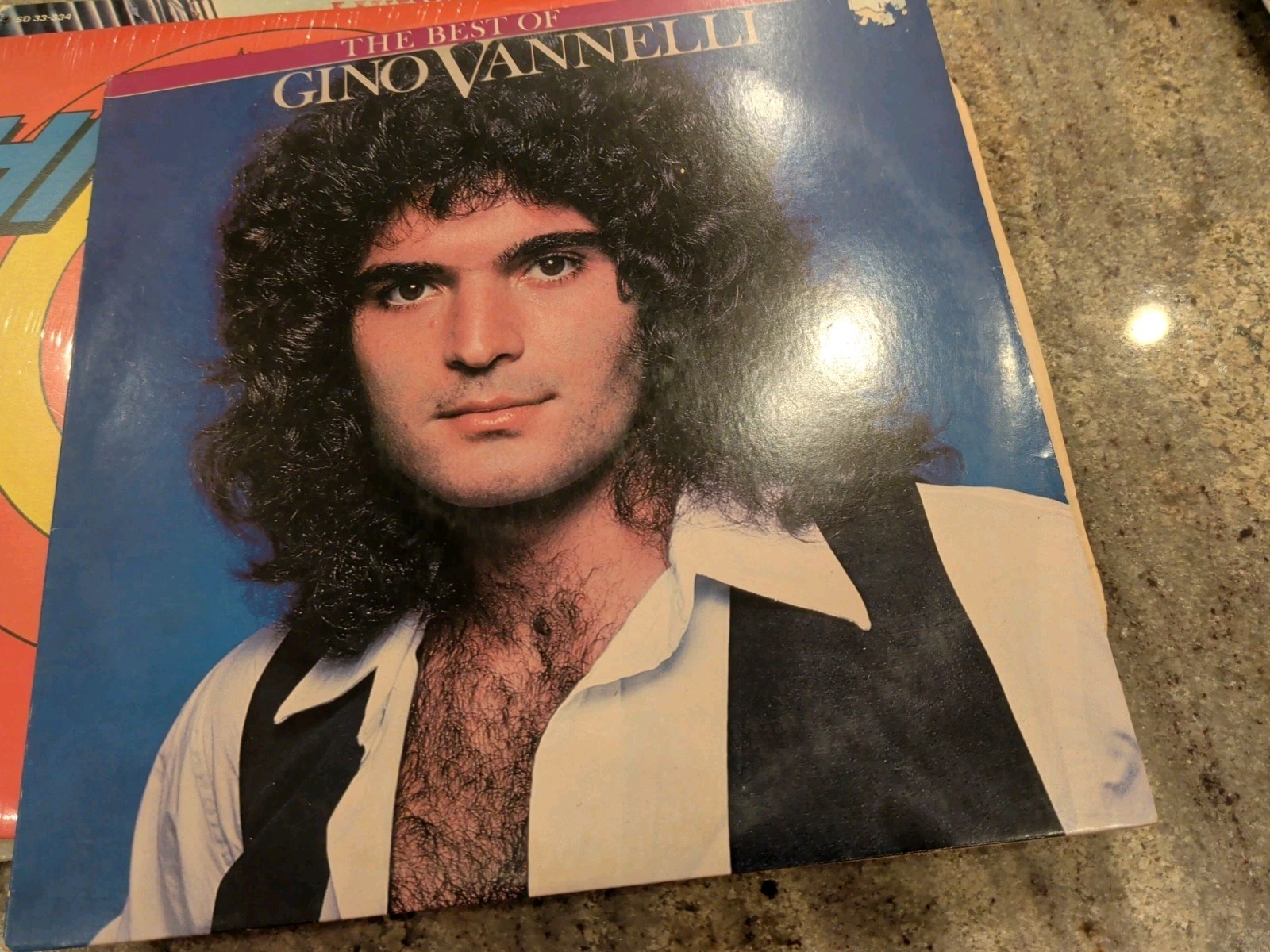 Gino Vannelli The Best Of A&M SP-3729 Pop Rock LP Compilation Vinyl Record