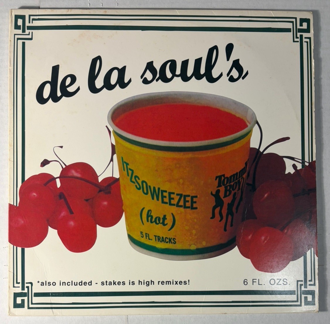 De La Soul – Stakes Is High w/ Itsoweezee (1998) 12″ SINGLE