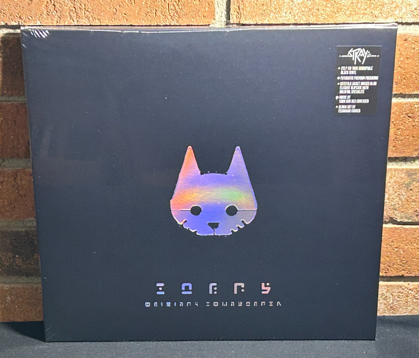 STRAY – Soundtrack, Limited 180 Gram 2LP BLACK VINYL Gatefold New & Sealed!