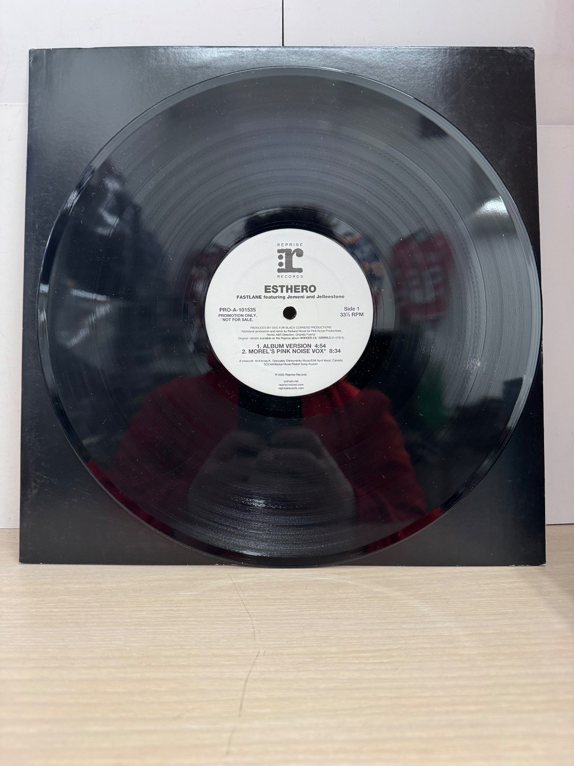 Esthero – Fastlane 12″ Promo Record 2005 Reprise Records Hip Hop 33 RPM
