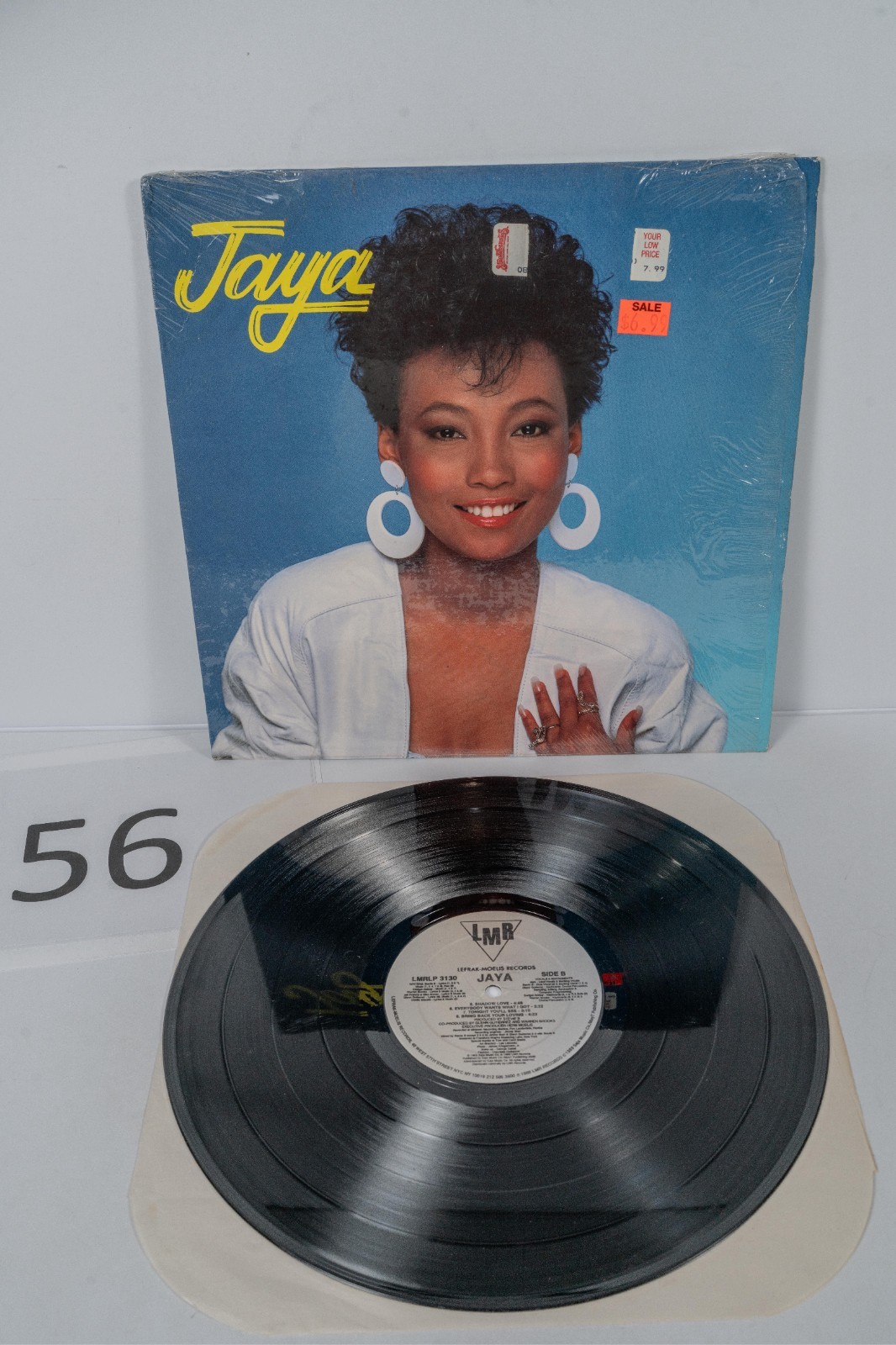 Jaya – Jaya 1989 LP LMR Records Original US Pressing Freestyle Vinyl VG+