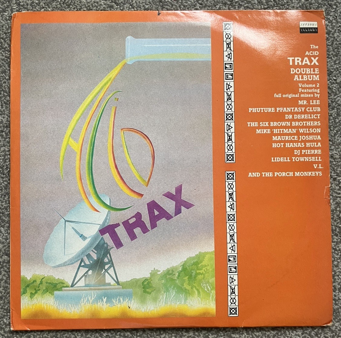 Various – Acid Trax Volume 2 1988 2xLP. Acid House Compilation. DRUG 2. EX