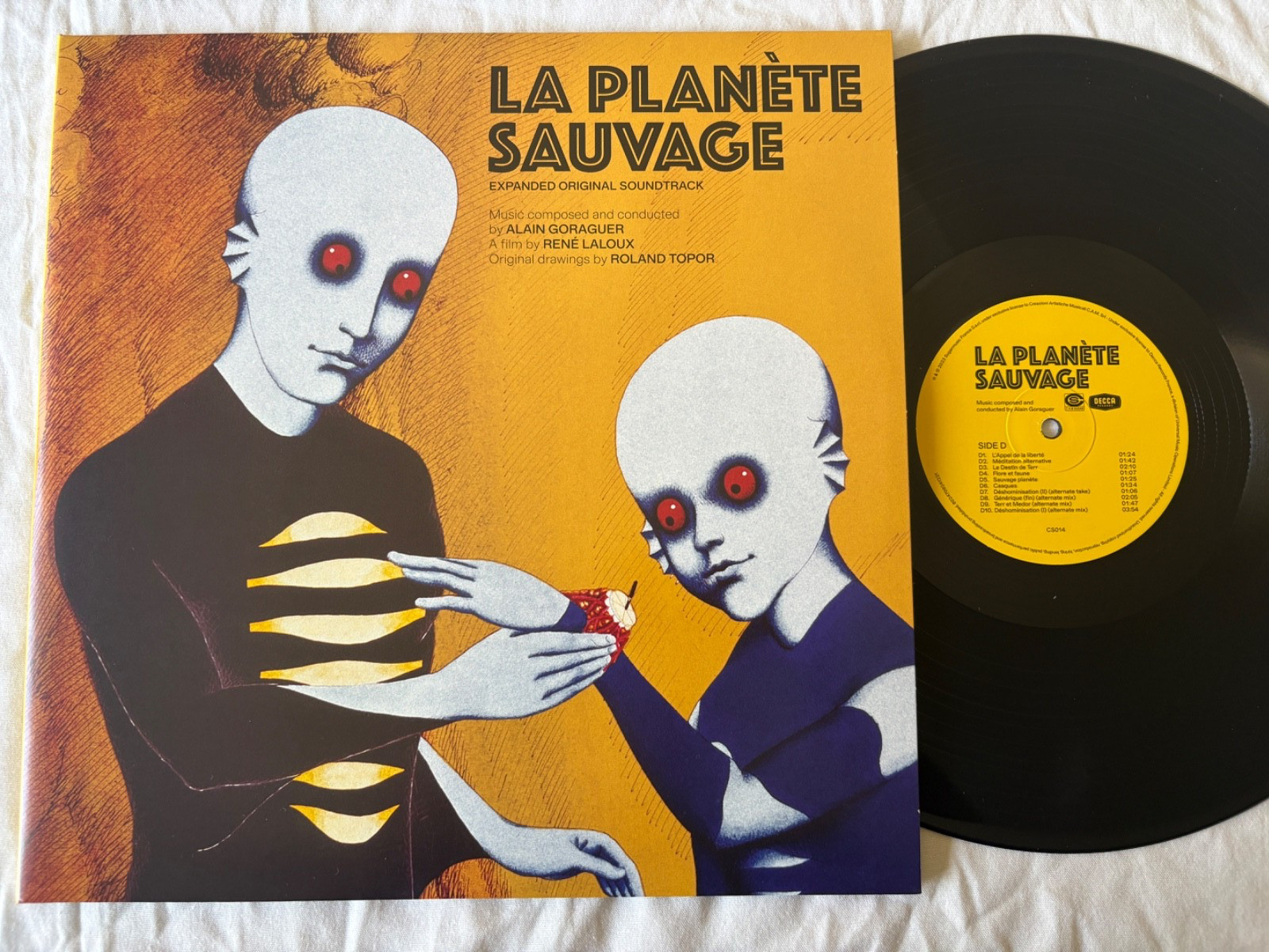 Alain Goraguer – La Planète Sauvage: Expanded OST 2LP (NM) [US Press] CAM DECCA