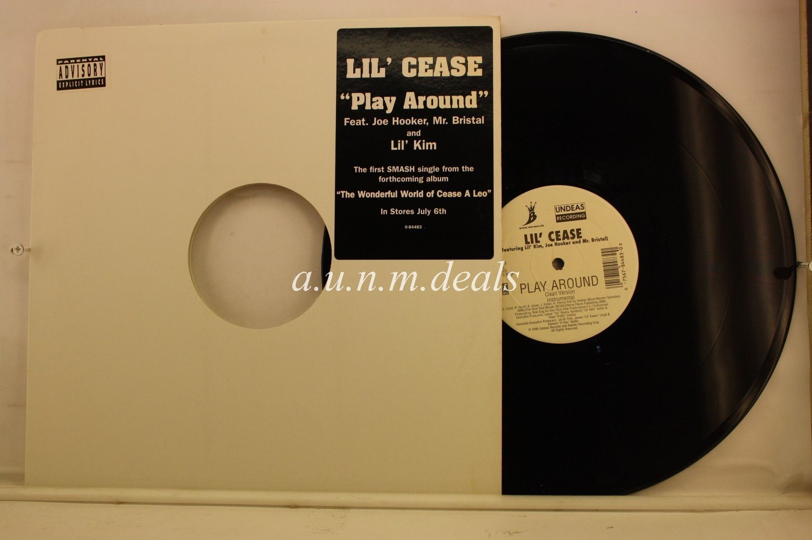 Lil’ Cease – Play Around – UNDEAS Records LP 12″ (VG)