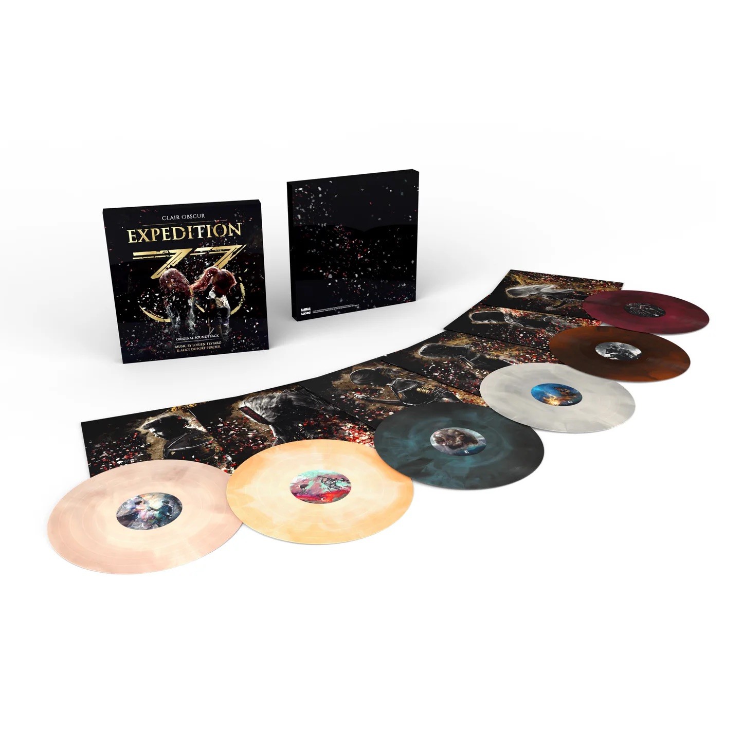 Clair Obscur Expedition 33 6LP – Laced Exclusive Limited Color Box Set – Sealed