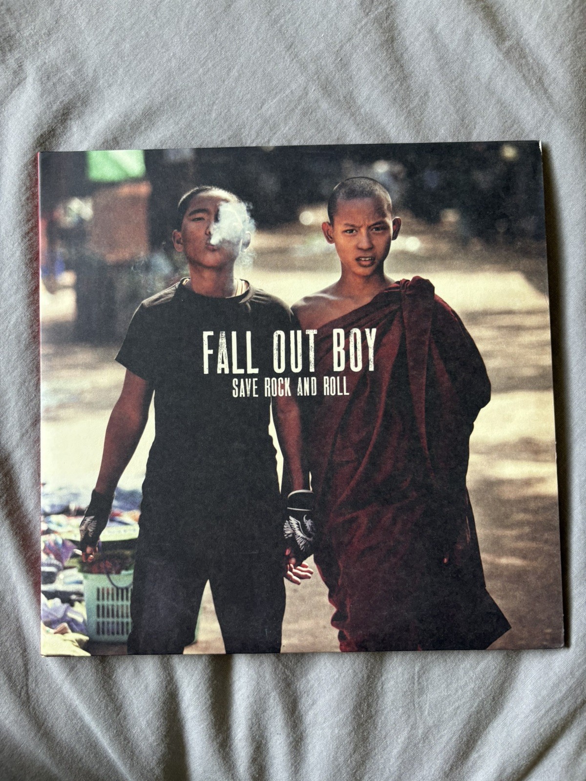 Fall Out Boy – Save Rock And Roll Vinyl 2013 Red 2x LP 10” FOB Island