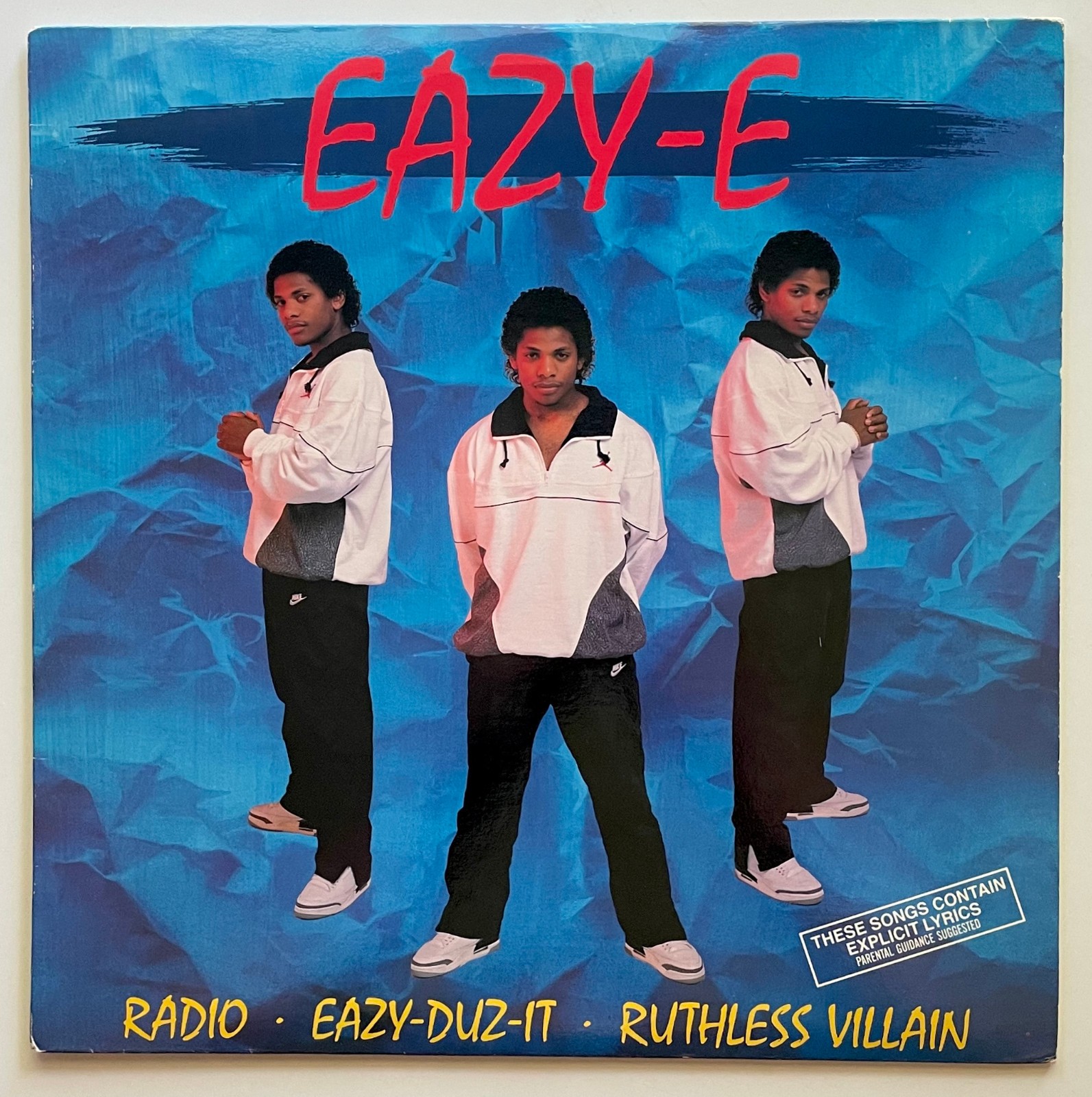 NWA Vtg 1988 EAZY-E Vinyl EAZY-DUZ-IT 12″ EP SIngle RUTHLESS Record OG NEAR MINT