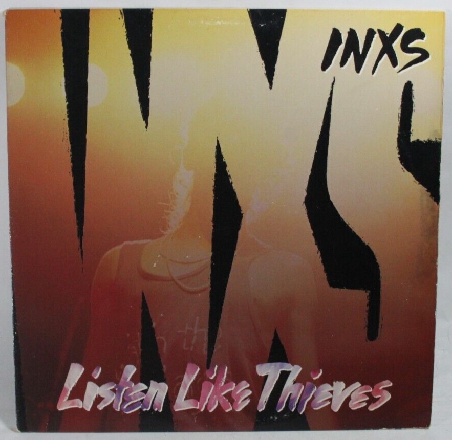 INXS – Lp – Listen Like Thieves – 80’s Electronic Rock Pop New Wave Indie