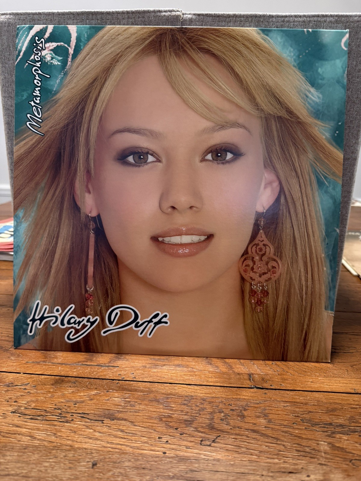 Mint! Hilary Duff Metamorphosis Crystal Clear LP Vinyl Record excellent 2019