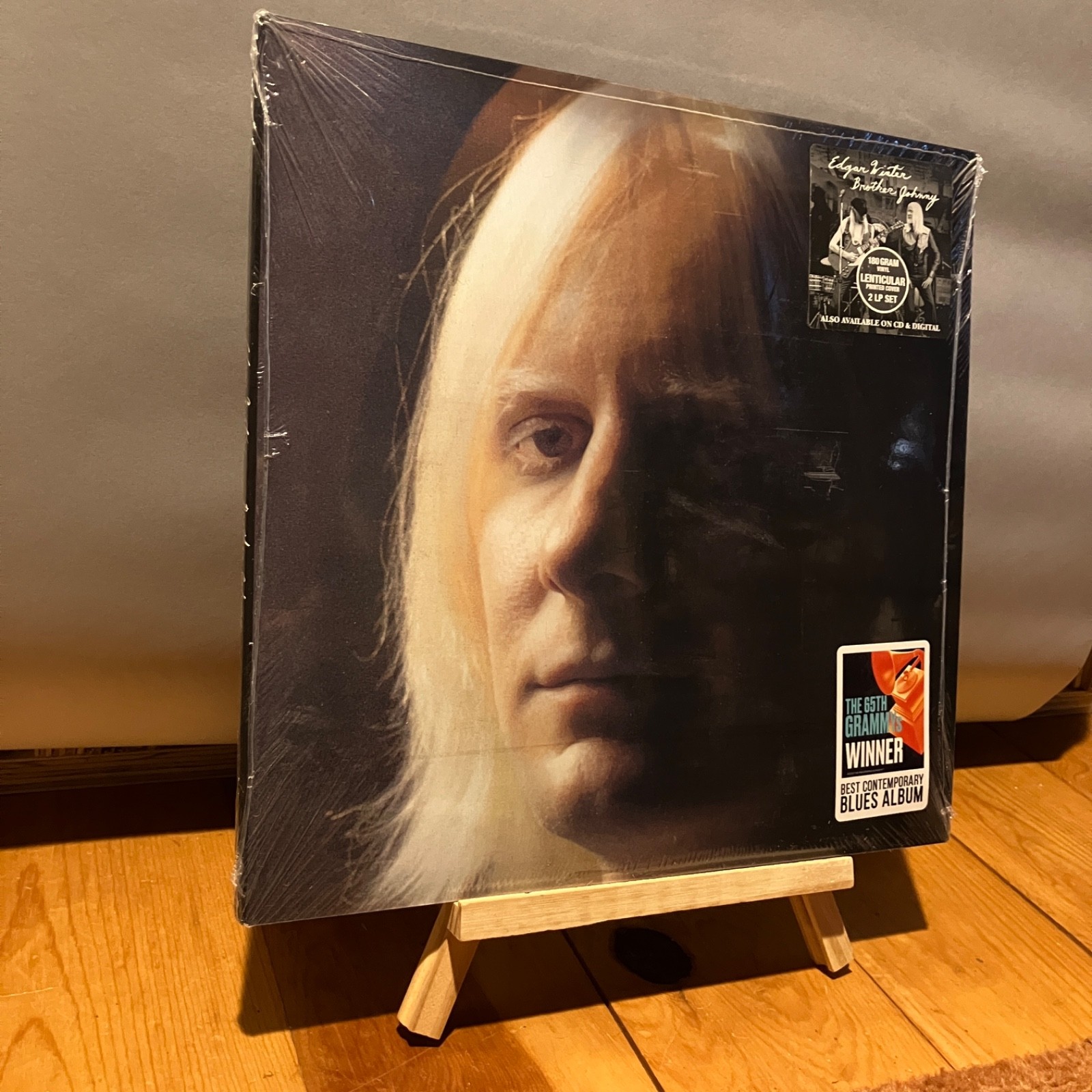 Edgar Winter Brother Johnny 2 LP 180g NEW (2022) Lenticular Cover Grammy Winner