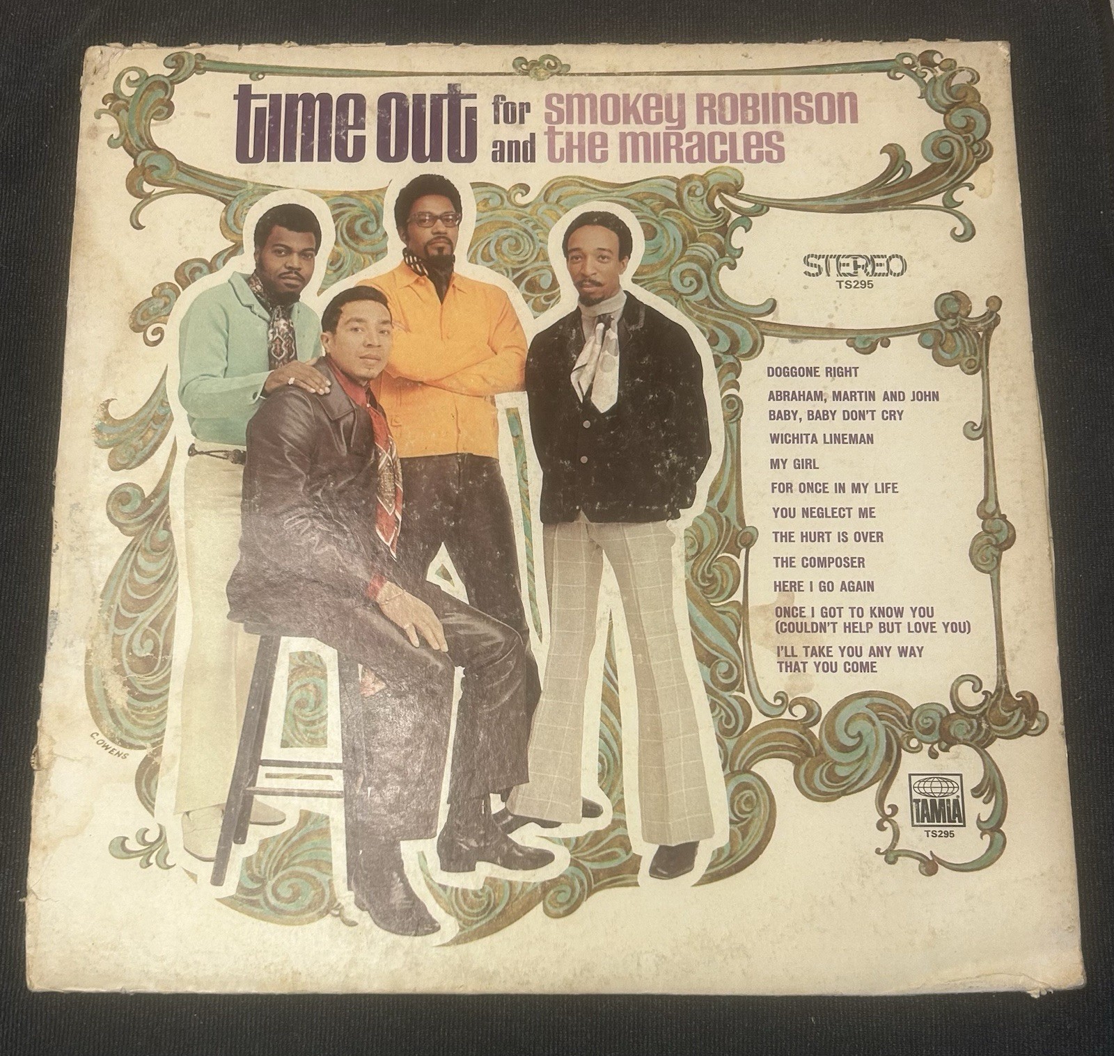 Time Out For Smokey Robinson & The Miracles – Vintage 1969 Motown Vinyl VG
