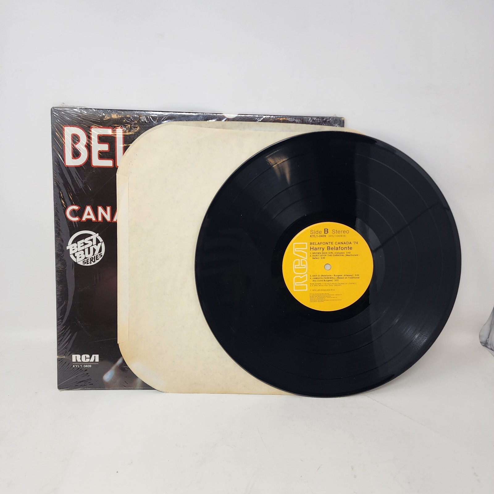 Belfonte Canada ’74 Album Vinyl Record LP Best Buy Series RCA Records