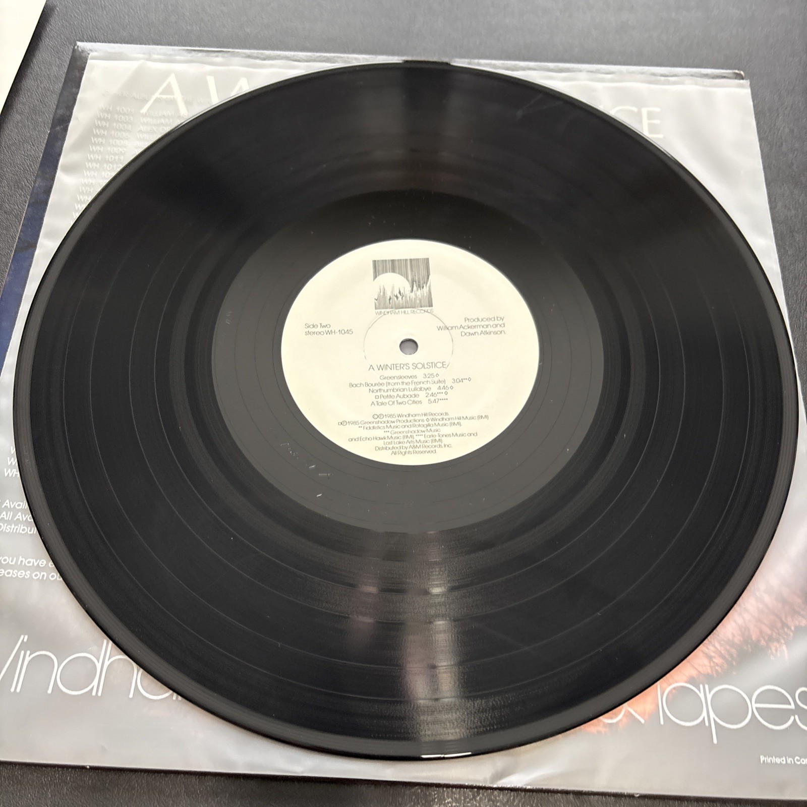 A WINTER’S SOLSTICE by WINDHAM HILL WH-1045 Mark Isham Philip Aaberg Liz Story