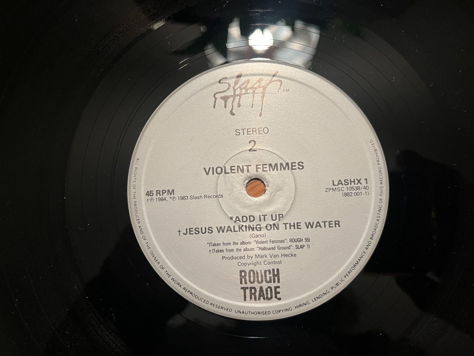 RARE Violent Femmes LASHX 1 ROUGH TRADE/SLASH 1983 EP Original Vinyl NM-/NM-