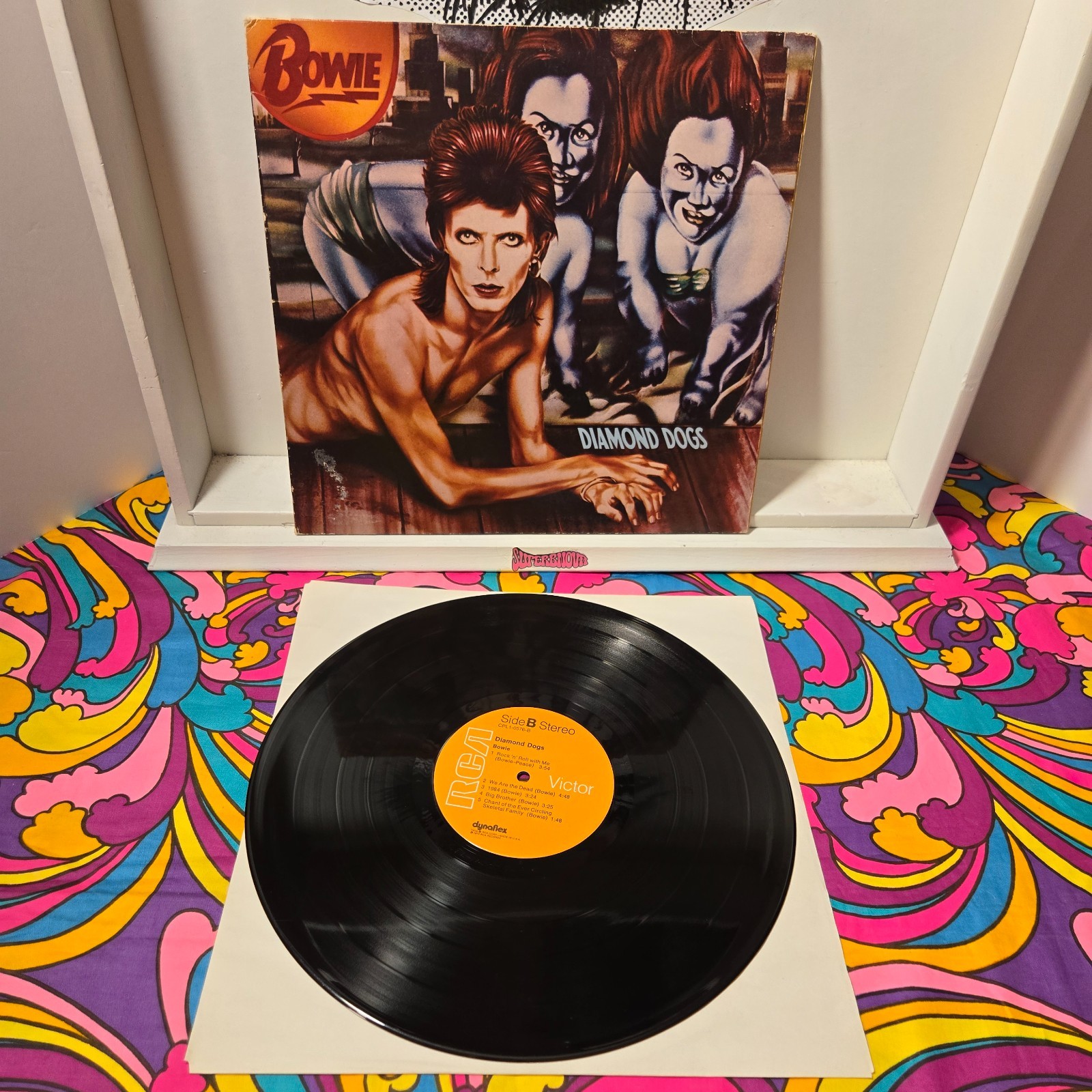 David Bowie Diamond Dogs 1974 US LP RCA Victor