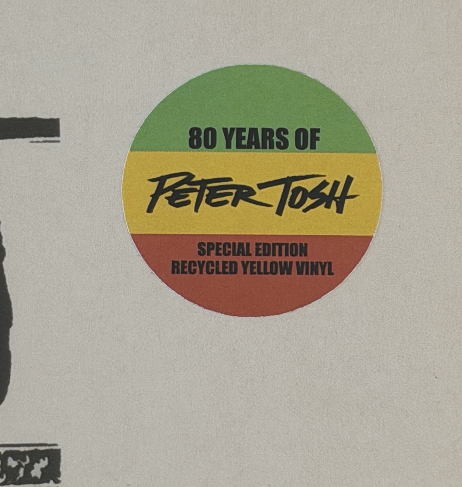 Peter Tosh ¨Wanted Dread & Alive¨ Yellow LP/Vinyl 2025 Reissue
