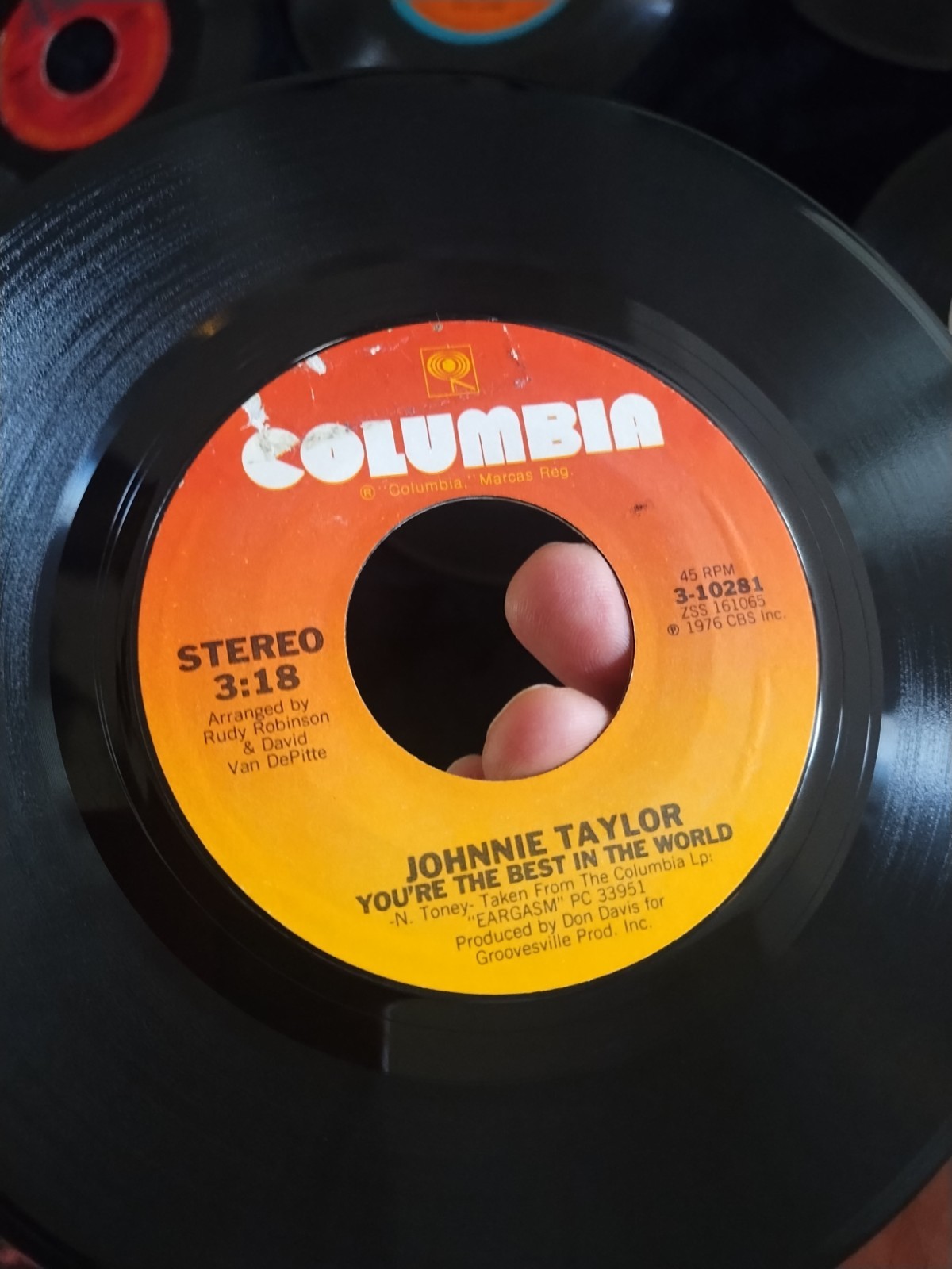 12 Disco Era 45 RPM Records 7″ 1970s Hits Various Labels See Photos