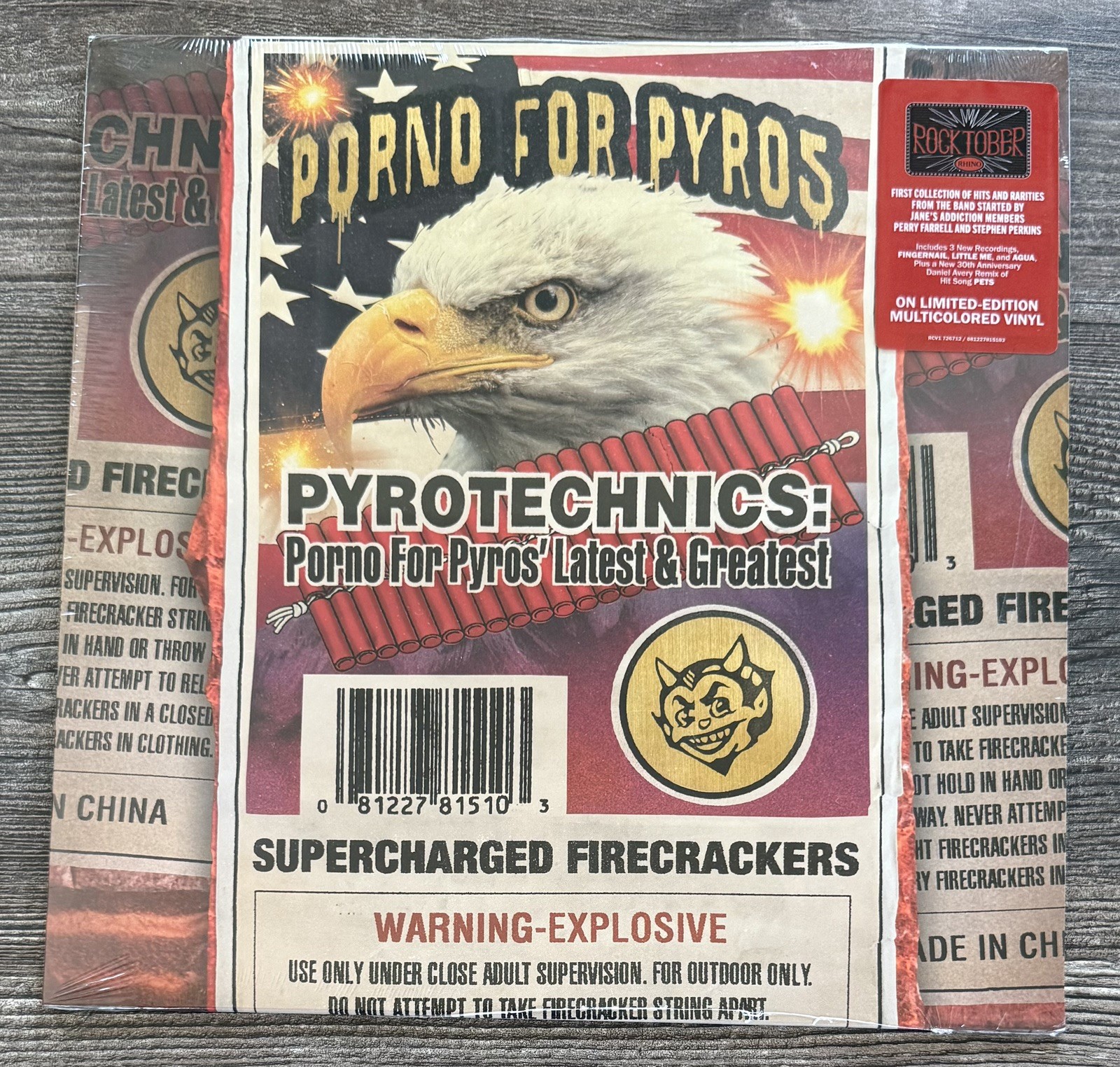 PORNO FOR PYROS Pyrotechnics: Porno For Pyros Latest & Greatest SEALED LP