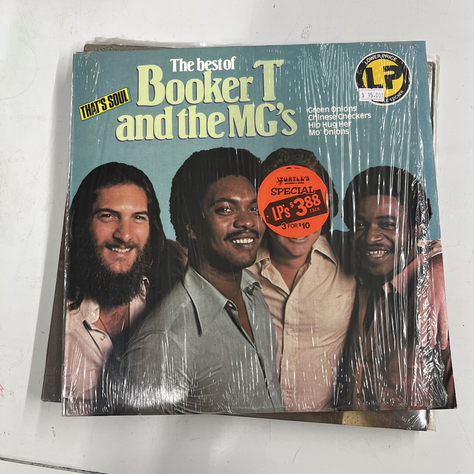 THE BEST OF BOOKER T. & THE MG’S LP ~ In Shrink Australian Pressing